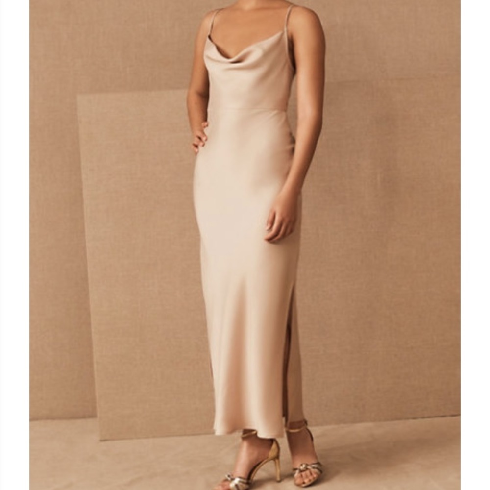 BHLDN Cali Dress in Champagne - like new!